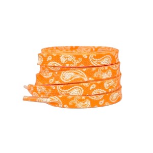 INSPIRE CHIC Paisley Flat Shoe Laces for Sneakers 1 Pair - 1 of 4