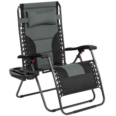 Yaheetech Set of 2 Padded Outdoor Zero Gravity Chair