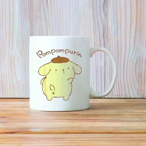 Sanrio Pompompurin Ceramic Coffee Mug – Cute Insulated Teacup with Backside Logo, Reusable & Hand Wash Only - 1 of 4