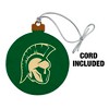 Illinois Wesleyan University Primary Logo Wood Christmas Tree Holiday Ornament - 2 of 4