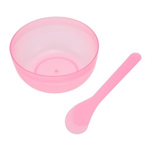 Unique Bargains Facial Mask Mixing Bowl with Stick 4.92" Length 1 Set - 1 of 4