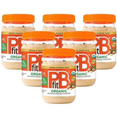 Better Body Foods Organic Peanut Butter Powder Original - Case of 6/8 oz