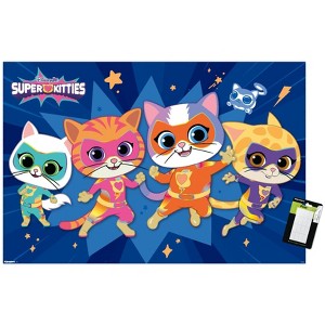 Trends International Disney Jr. SuperKitties (2023) - Heroes Unframed Wall Poster Prints - 1 of 4