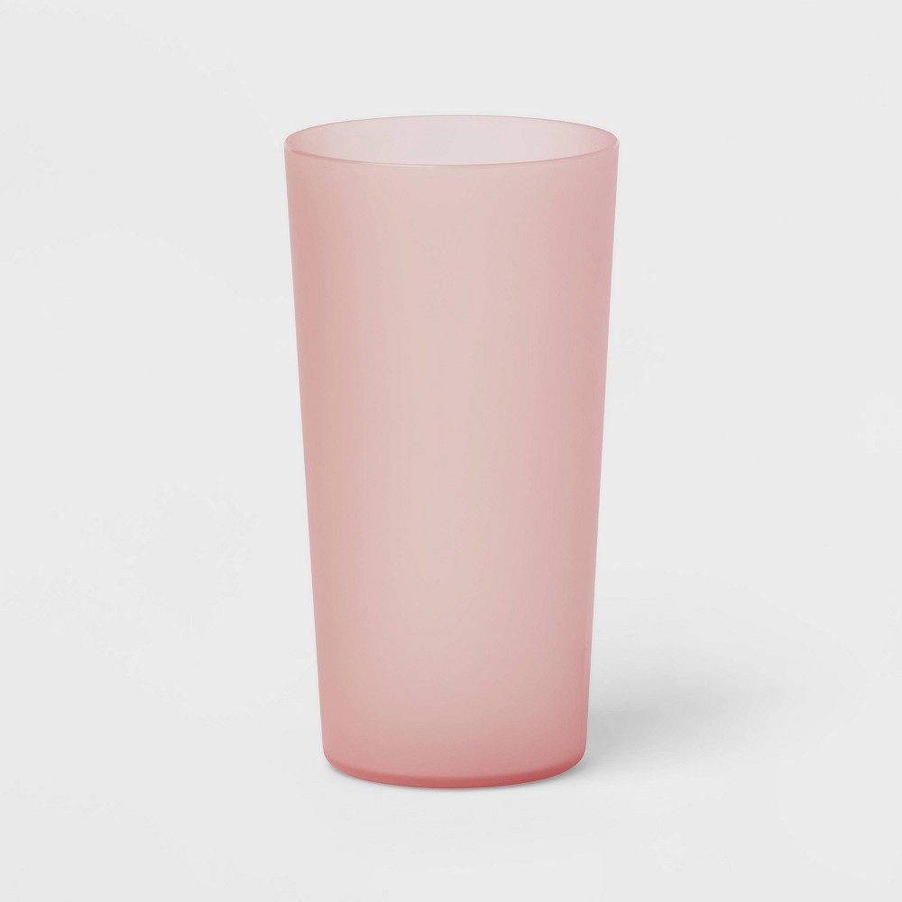 26oz Plastic Tall Tumbler Coral Dream - Room Essentials™ 4 pack of 6 pieces 