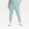 Women's Soft Stretch Mid-Rise Joggers - All In Motion™ - 2 of 4