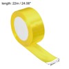 Unique Bargains Single Side Solid DIY Wrapping Decoration Roll Satin Ribbons - 2 of 4