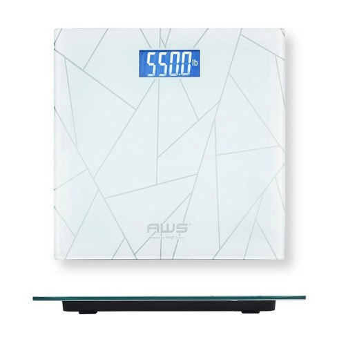 American Weigh Scales Achiever Series High Precision Digital Body Mass  Index Bathroom Body Weight Scale 400lb Capacity - White : Target