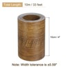 Unique Bargains Wood Grain Self Adhesive Waterproof PVC Repair Tape Red Cherry 1 Pc - 2 of 3
