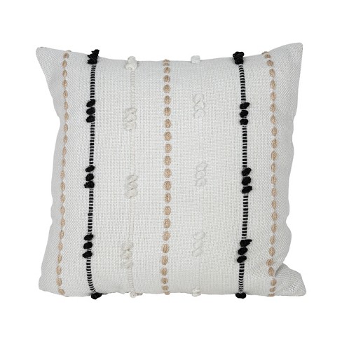 White 2025 outdoor pillows