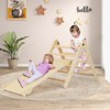 Safstar 3-in-1 Triangular Climbing Toys Foldable & Height-adjustable Triangle Set - 3 of 4