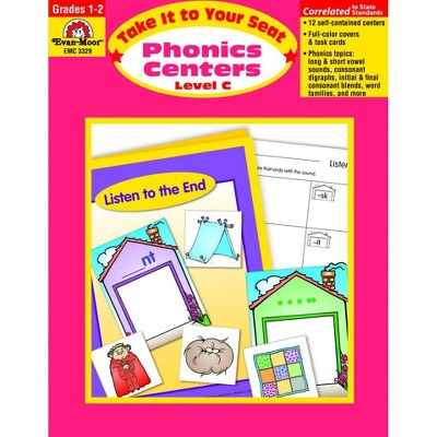 Evan Moor Take It to Your Seat Phonics Centers Level C, Grades 1 to 2