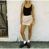 Women's Halsey Faux Leather Skort - Cotton Candy - 3 of 4