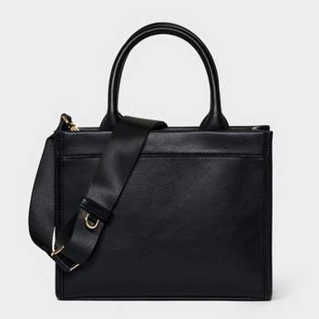 Small Boxy Tote Handbag - A New Day™