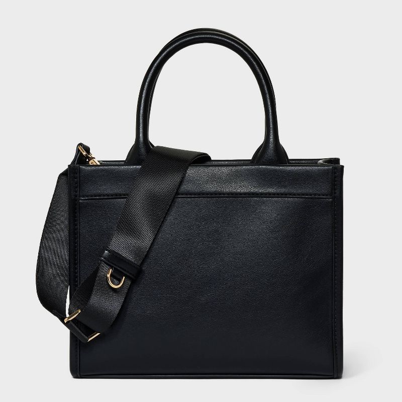 Small Boxy Tote Handbag - A New Day™, 1 of 10