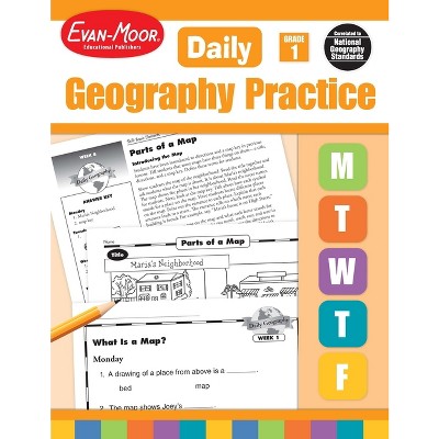 Daily Geography Practice - by  Evan-Moor Educational Publishers (Paperback)
