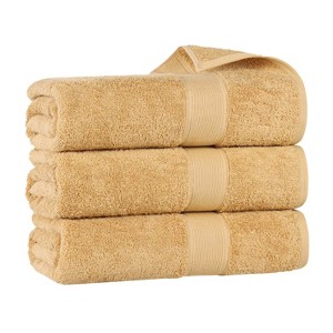 Organic Cotton Medium Weight Solid Towel Set by Blue Nile Mills - 1 of 4