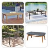 Covers&All Rectangular Table Top Cover, 1000D Outdoor Furniture Cover Waterproof, UV-Resistant - 2 of 4
