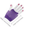 Allegra K Women's Mesh Fingerless Fishnet Gloves - 3 of 4