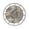 Savoy House Scout 3 - Light Flush Mount in  Satin Nickel - 3 of 4