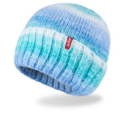 Levi's Women's Dip Dyed Multi-Color Cozy Beanie