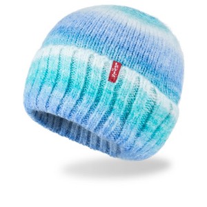 Levi's Women's Dip Dyed Multi-Color Cozy Beanie - 1 of 4