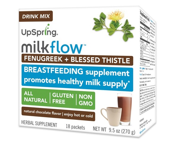 Upspring Milkflow Chocolate Powder - 18 Ct