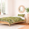 Deny Designs Schatzi Brown Brooke Ditsy Floral Olive Lime Twin/Twin XL Duvet and Sham Set (2-3pc Set) - 2 of 4