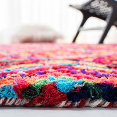 Nantucket Multicolor 8' x 8' Square Hand-Tufted Wool Rug