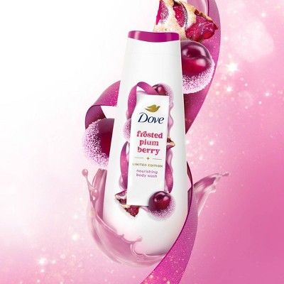 Dove Beauty Limited Edition Holiday Treat Body Wash - Frosted Plum Berry 2 pack