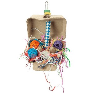 A&E Cage Company Happy Beaks Egg-Stravaganza Bird Interactive Toy - 1 of 1