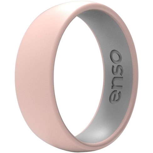 Enso Rings Halo Elements Series Silicone Ring - Rose Gold