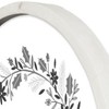 Creative Products Holly Jolly Wreath 20 x 20 Round White Framed Print - 3 of 4