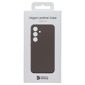 Samsung Vegan Leather Case for Galaxy S24 (GP-FPS921HCAAW) - Taupe - 1 of 1
