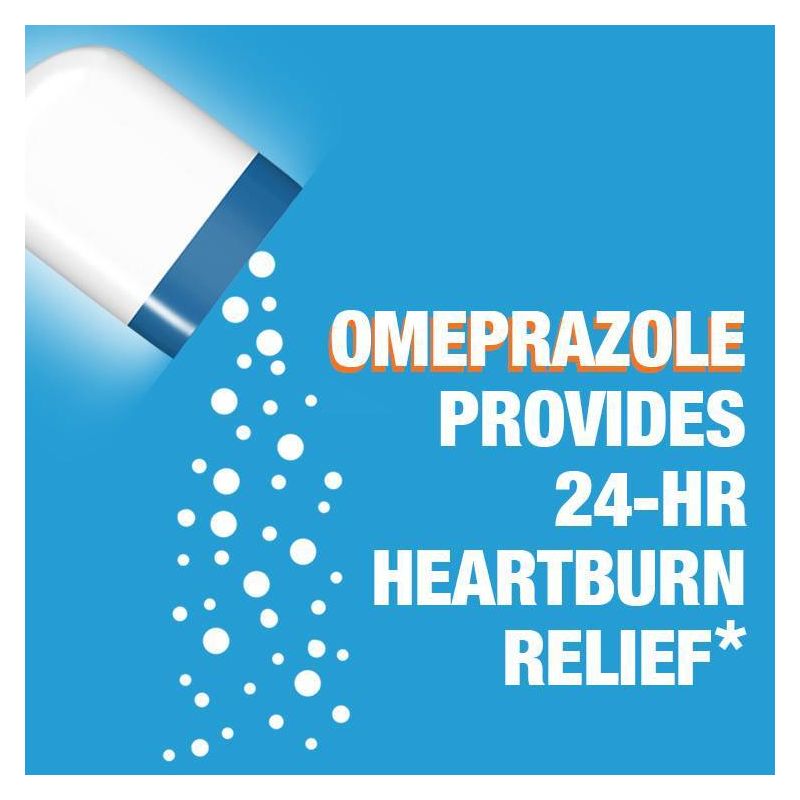 Zegerid OTC Omeprazole 20mg and Sodium Bicarbonate Acid Reducer for Frequent Heartburn Capsules - 42ct, 4 of 10