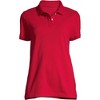 Lands' End School Uniform Young Women's Short Sleeve Mesh Polo Shirt - 3 of 4