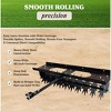 Yard Tuff Spike Lawn Aerator, Pin-Style Hitch Tiller for Gardening and Soil Penetration, Lawn Mower and ATV Compatible, 40 Inch Wide - 3 of 4