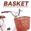 Bike Commuter Bike Beach Cruiser with Ergonomic Upright Design, w/Basket & Adjustable Seat | Comfort Commuter Bicycle - 4 of 4