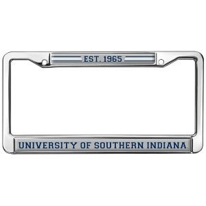 Southern Indiana School Logo Full Size Standard License Plate Metal Frame - 1 of 4