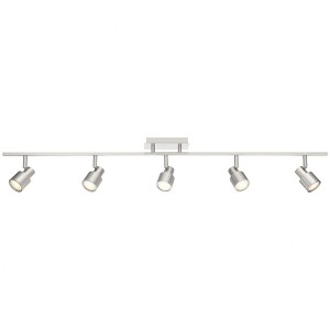 Access Lighting Lincoln 5 - Light Track Light in  Brushed Steel - 1 of 2