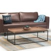 47" Avila Tray Top Coffee Table Natural Acacia - WyndenHall: Sturdy Mid Century Modern Design - 3 of 4