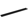 vidaXL Wall Shelves 4 pcs Black 39.4 inches x3.5 inches x1.2 inches - 4 of 4