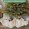 TackView Set of 3 Christmas Lighted Boxes, Christmas Boxes Present Decorations Outdoor Yard - 2 of 4