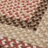 Colonial Mills Tiburon Braided Rug, Rusted Rose 4'x6', Rectangle Shape - 4 of 4