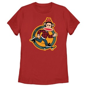 Women's Paul Frank Julius Skateboarding T-Shirt - 1 of 4