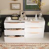 FUFU&GAGA Dresser 6 Drawer Minimalist Style in White - 4 of 4
