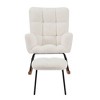 Rocking Chair, with High Backrest Armrests Recliner Chair, for Living Room Bedroom Readroom - 2 of 4