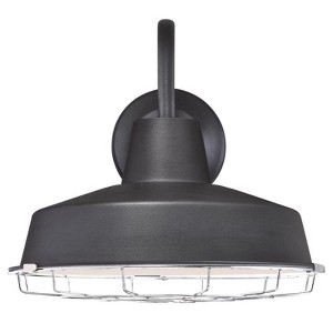 Westinghouse Academy 1-Light Textured Black Wall Sconce - 1 of 1