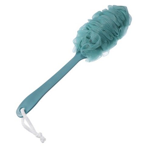 1pc Long Handle Bath Brush Back Bath Shower Scrubber Body Soft Mesh Scrub  Puff Clean Oneself Bath Back Brush