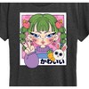 Women's - Instant Message - Cute Anime Girl Short Sleeve Graphic T-Shirt - 2 of 4