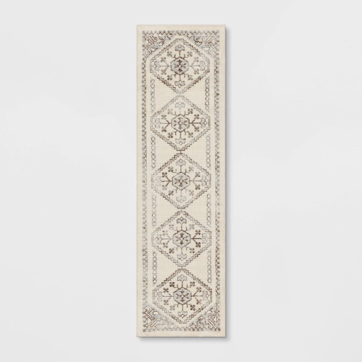 Washable Distressed Persian Accent Rug Cream - Threshold™